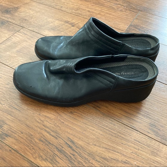 BareTrap Shoes Slip on Clogs Size 7.5 Black Women - Picture 8 of 9